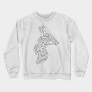 Pregnant Mother Crewneck Sweatshirt